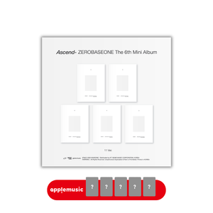 [PRE-ORDER] ZEROBASEONE (제로베이스원) The 6th Mini Album - [Ascend-] (11 Ver. + EXCLUSIVE PHOTOCARD) - EVE PINK K-POP