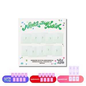 ZEROBASEONE (제로베이스원) 1st Full Album - [NEVER SAY NEVER] (DIGIPACK Ver. +EXCLUSIVE PHOTOCARD)