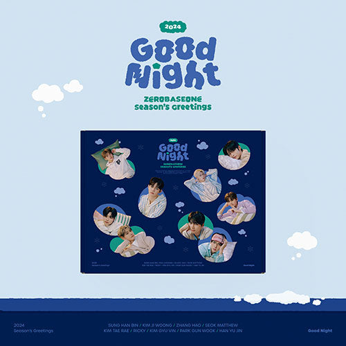 [PRE-ORDER] ZEROBASEONE (제로베이스원) - 2024 SEASON’S GREETINGS [GOOD NIGHT] (+PHOTOCARD SET)