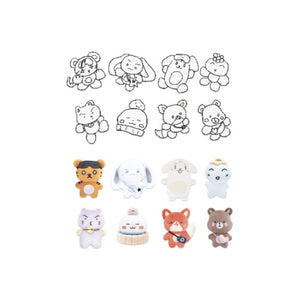ATEEZ (에이티즈) POP-UP '8ROOM' OFFICIAL MD - [IRON-ON CUSTOM STICKER (S-CHARACTER)]