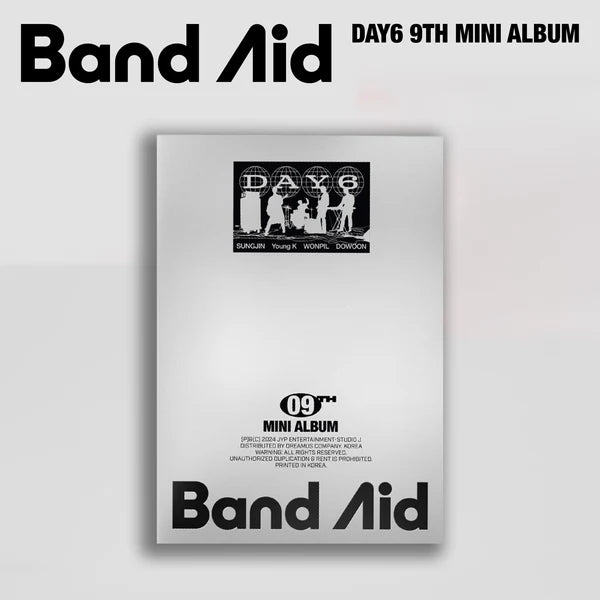 DAY6 (데이식스) 9TH MINI ALBUM - [Band Aid] – EVE PINK K-POP
