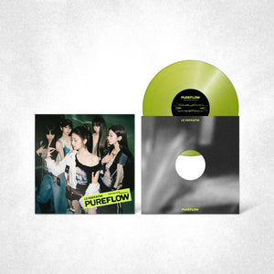 [PRE-ORDER] (KOR VER) LE SSERAFIM (르세라핌) 2nd Studio Album - [PUREFLOW pt.1] (Vinyl Ver.) - EVE PINK K-POP