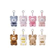 [PRE-ORDER] STRAY KIDS SKZOO Everywhere All Around The World - [SKZOO SECRET KEYRING TOY Ver.] - EVE PINK K-POP