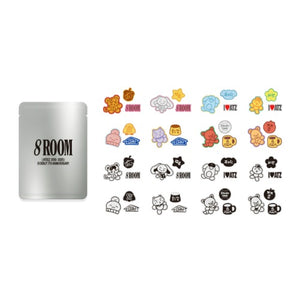 ATEEZ (에이티즈) POP-UP '8ROOM' OFFICIAL MD - [RANDOM IRON-ON PATCH]
