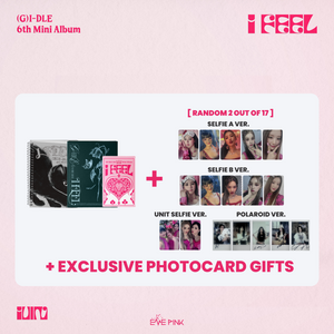 G)I-DLE ((여자)아이들) - 6TH MINI ALBUM [I FEEL] (+ EXCLUSIVE