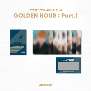 ATEEZ (에이티즈) GOLDEN HOUR : PART.1 OFFICIAL MD - [PHOTO & SCRATCH CARD A SET]