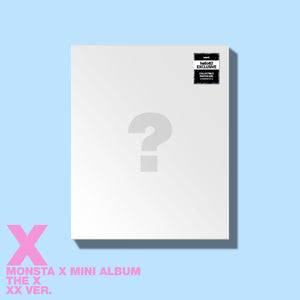 (U.S. VER.) MONSTA X (몬스타엑스) MINI ALBUM - [THE X] (PHOTOBOOK VER. +hello82 EXCLUSIVE PHOTOCARD) - EVE PINK K-POP