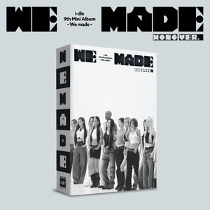 i-dle (아이들) 9th Mini Album - [We made] (+ EXCLUSIVE PHOTOCARD) - EVE PINK K-POP
