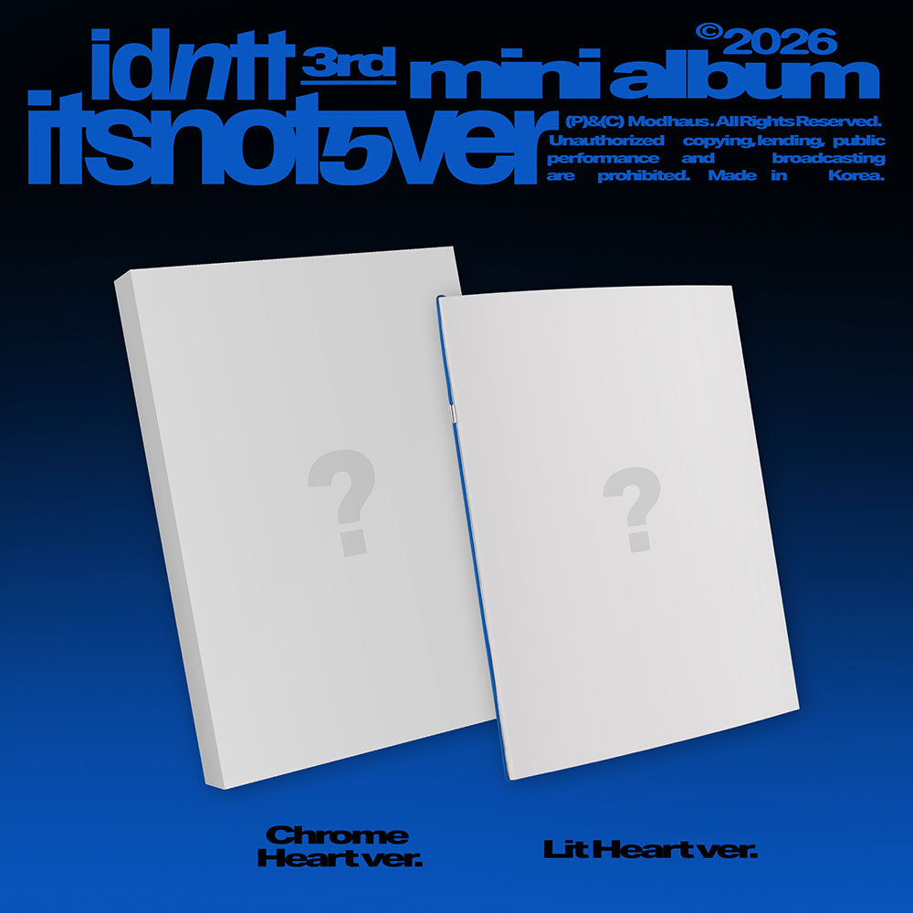 [PRE-ORDER] idntt (아이덴티티) 3rd Mini Album - [itsnotover]