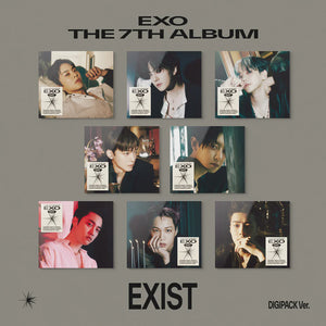 EXO (엑소) 7TH ALBUM - [EXIST] (Digipack Ver.)