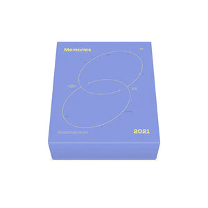 BTS (방탄소년단) - [MEMORIES OF 2021] (Blu-ray Ver. : OPENED ALBUM) - EVE PINK K-POP