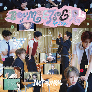 [PRE-ORDER] NCT WISH (엔시티 위시) JAPAN ALBUM - [YO-I-DON! / BOY MEETS GIRL] (BOY MEETS GIRL Ver.) - EVE PINK K-POP