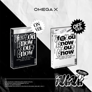 OMEGA X (오메가엑스) 3RD MINI ALBUM - [iykyk]