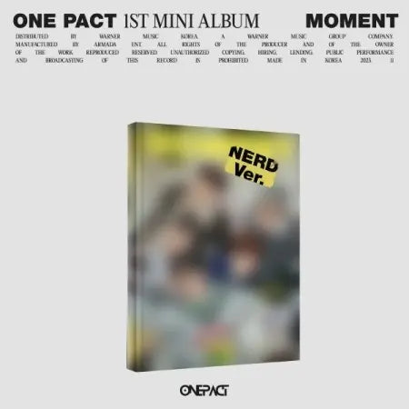 ONE PACT (원팩트) 1ST MINI ALBUM - [MOMENT] – EVE PINK K-POP