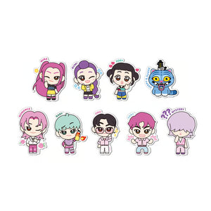 KPOP Demon Hunters [Seoul Edition] Official Pop-Up MD - [Big Sticker] - EVE PINK K-POP