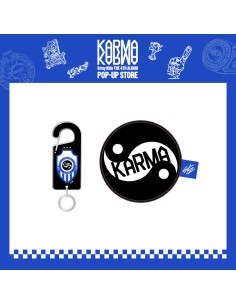 STRAY KIDS KARMA POP-UP MD - [ACRYLIC CARABINER & BALL POUCH SET]