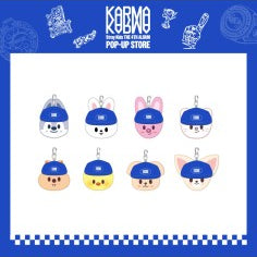 STRAY KIDS KARMA POP-UP MD - [SKZOO CEREMONY BALLCAP PLUSH] - EVE PINK K-POP
