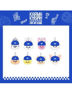 STRAY KIDS KARMA POP-UP MD - [SKZOO CEREMONY BALLCAP PLUSH] - EVE PINK K-POP