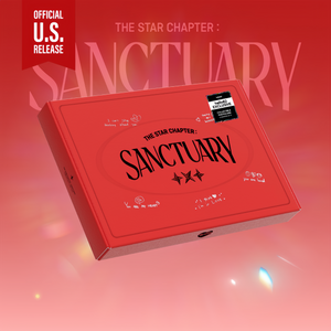 (U.S. VER.) TXT (투모로우바이투게더) ALBUM - [THE STAR CHAPTER : SANCTUARY] (+hello82 EXCLUSIVE PHOTOCARD) - EVE PINK K-POP