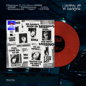[PRE-ORDER] (U.S. VER.) P1HARMONY (피원하모니) 9th MINI ALBUM - [UNIQUE] (VINYL VER. + hello82 EXCLUSIVE PHOTOCARD