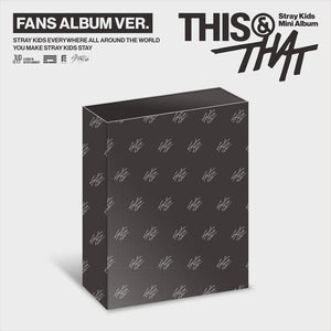 [PRE-ORDER] STRAY KIDS (스트레이 키즈) 10th Mini Album  - [THIS & THAT] (FANS ALBUM VER.)