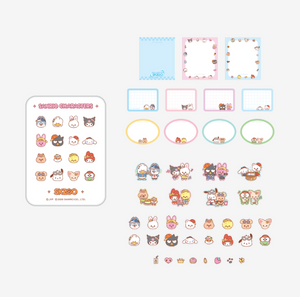 [PRE-ORDER] STRAY KIDS SKZOO X SANRIO CHARACTERS - [TIN CASE STICKY NOTE SET]