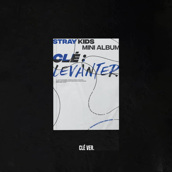 STRAY KIDS (스트레이키즈) ALBUM - [Clé : LEVANTER] (Regular Ver.) - EVE PINK K-POP