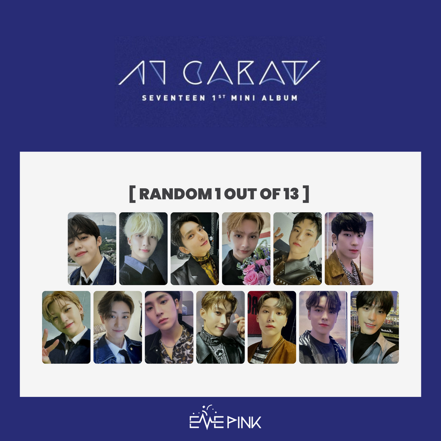 SEVENTEEN (세븐틴) 1ST MINI ALBUM - [17 CARAT] (RE-RELEASE) (+EXCLUSIVE PHOTOCARD)
