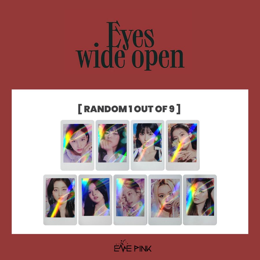 TWICE (트와이스) 2ND FULL ALBUM - [Eyes wide open] (+HOLOGRAM PHOTOCARD)
