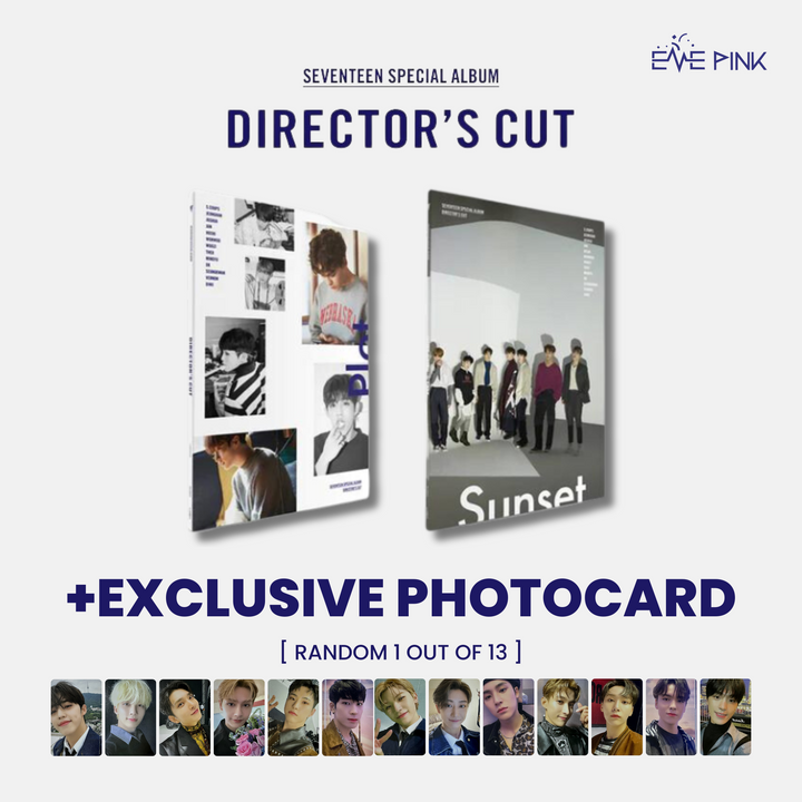SEVENTEEN (세븐틴) SPECIAL ALBUM - [DIRECTOR'S CUT] (RE-RELEASE) (+EXCLUSIVE PHOTOCARD)