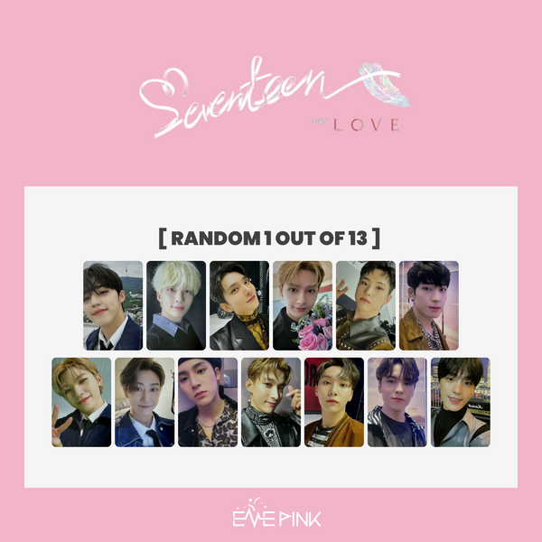 SEVENTEEN (세븐틴) 1ST ALBUM - [FIRST ‘LOVE&LETTER’] (RE-RELEASE) (+EXCLUSIVE PHOTOCARD)