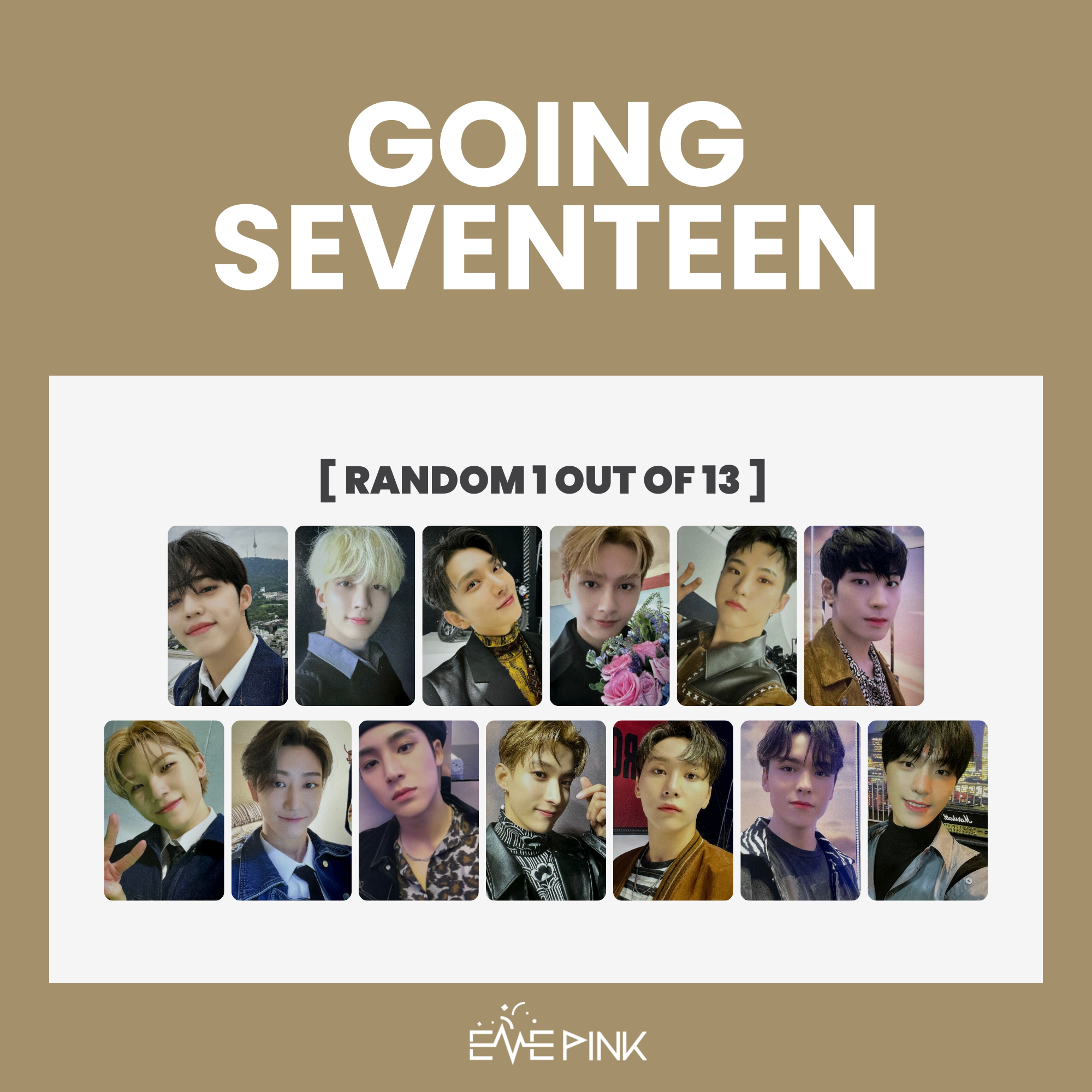 SEVENTEEN (세븐틴) 3RD MINI ALBUM - [Going Seventeen] (RE-RELEASE) (+EXCL ...
