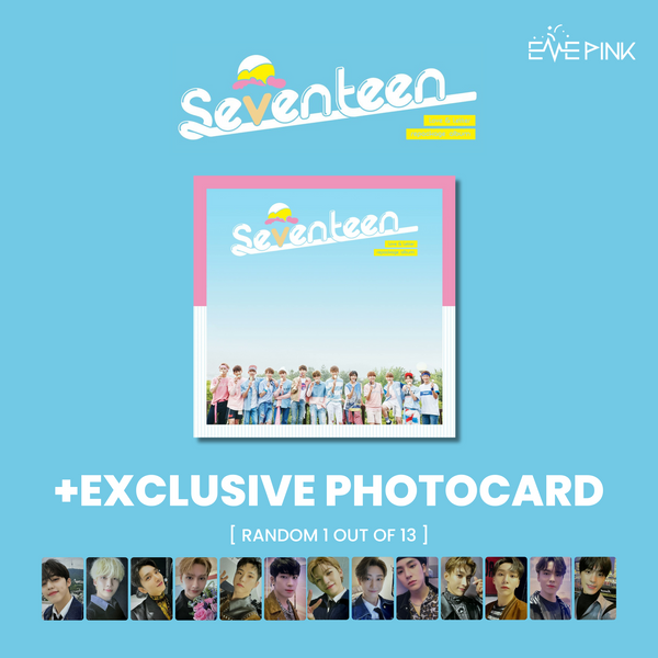 SEVENTEEN (세븐틴) 1ST REPACKAGE ALBUM - [LOVE&LETTER] (RE-RELEASE) (+EXCLUSIVE PHOTOCARD)