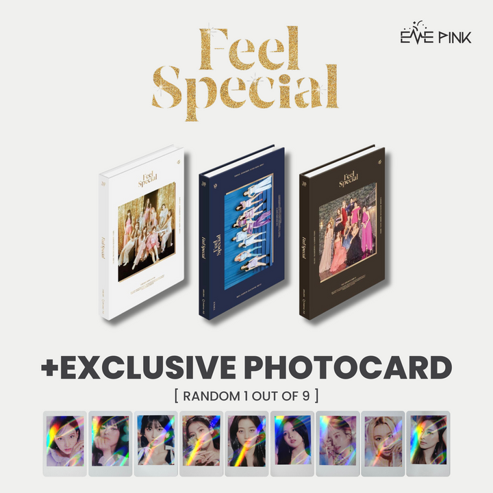 TWICE (트와이스) 8TH MINI ALBUM - [Feel Special] (+HOLOGRAM PHOTOCARD)