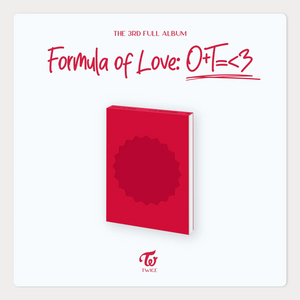 TWICE (트와이스) 3RD ALBUM - [Formula of Love: O+T=<3] - EVE PINK K-POP