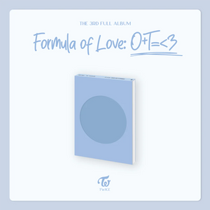 TWICE (트와이스) 3RD ALBUM - [Formula of Love: O+T=<3] - EVE PINK K-POP