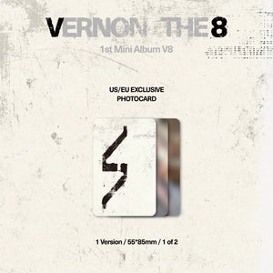 [PRE-ORDER] (U.S. VER.) V8 (THE 8, VERNON) 1st Mini Album - [V8] (PHOTOBOOK VER. + hello82 EXCLUSIVE)