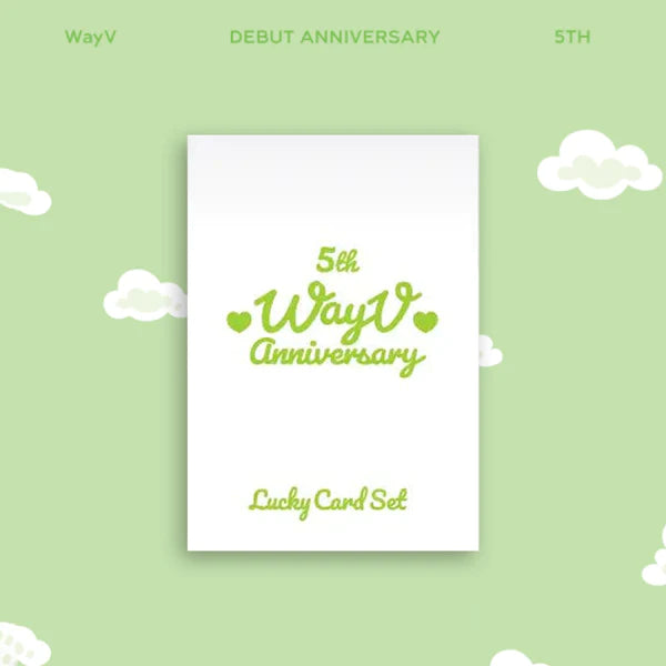WAYV (웨이션브이) 5TH ANNIVERSARY OFFICIAL MD - (LUCKY CARD SET)