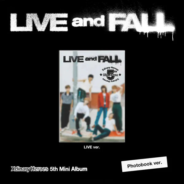XDINARY HEROES (엑스디너리 히어로즈) 5TH MINI ALBUM - [LIVE and