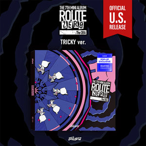 (U.S. VER.) XIKERS (싸이커스) ALBUM - [ROUTE ZERO: THE ORA] (PHOTOBOOK VER. +POP-UP EXCLUSIVE PHOTOCARD) - EVE PINK K-POP