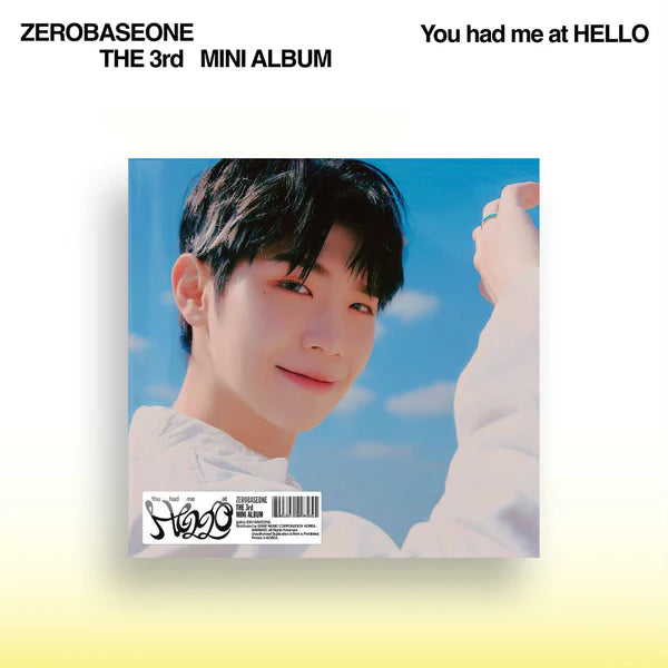 [PRE-ORDER] ZEROBASEONE (제로베이스원) 3RD MINI ALBUM - [You had me at HELLO] (DIGIPACK VER.)