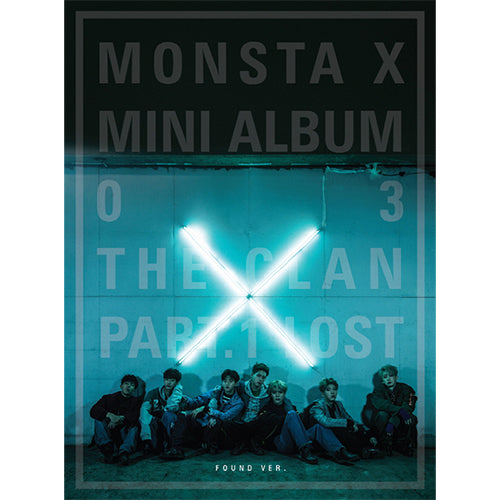 MONSTA X (몬스타엑스) 3RD MINI ALBUM - ['THE CLAN 2.5 PART.1 LOST/FOUND] - Eve Pink K-POP
