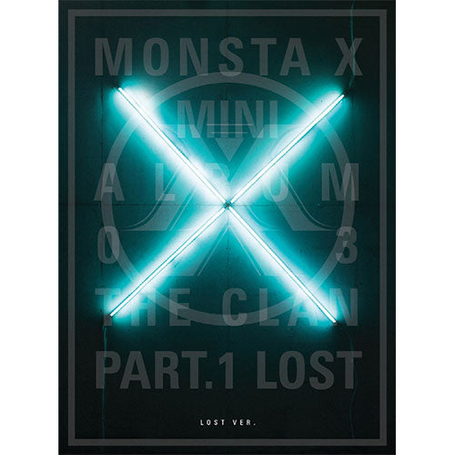 MONSTA X (몬스타엑스) 3RD MINI ALBUM - ['THE CLAN 2.5 PART.1 LOST/FOUND] - Eve Pink K-POP