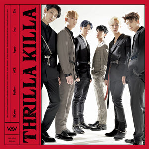 VAV (브이에이브이) 4TH MINI ALBUM -  [Thrilla Killa] - EVE PINK K-POP