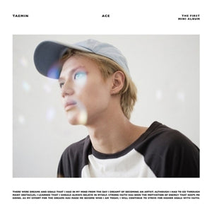 TAEMIN (태민) 1ST MINI ALBUM - [ACE] - Eve Pink K-POP