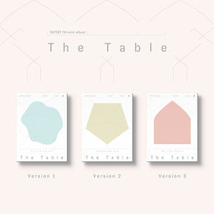 NUEST (뉴이스트) 7TH MINI ALBUM - [The Table] - Eve Pink K-POP