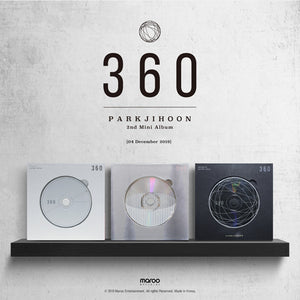 PARK JIHOON (박지훈) 2ND MINI ALBUM - [360] - Eve Pink K-POP