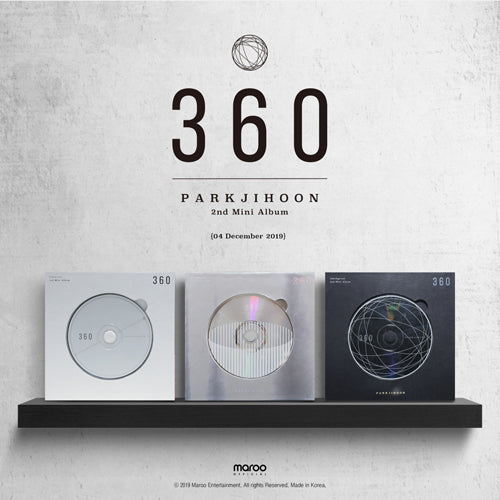 PARK JIHOON (박지훈) 2ND MINI ALBUM - [360] - Eve Pink K-POP