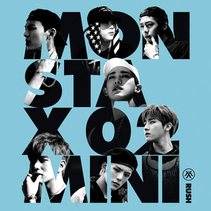 MONSTA X (몬스타엑스) 2ND MINI ALBUM - [RUSH] - Eve Pink K-POP