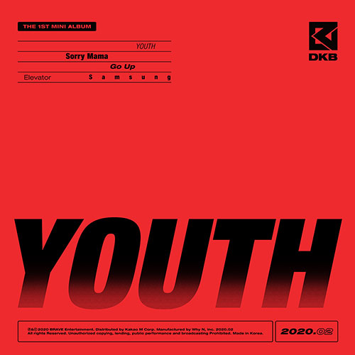 DKB (다크비) 1ST MINI ALBUME - [Youth] - Eve Pink K-POP
